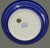 Ceramic Vintage Japanese Blue & White Plate Marked For Sale - Image 7 of 9