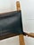 Brutalist Dutch Oak and Leather X-Frame Chairs by Bram Sprij, 1960s, Set of 6 For Sale - Image 14 of 16