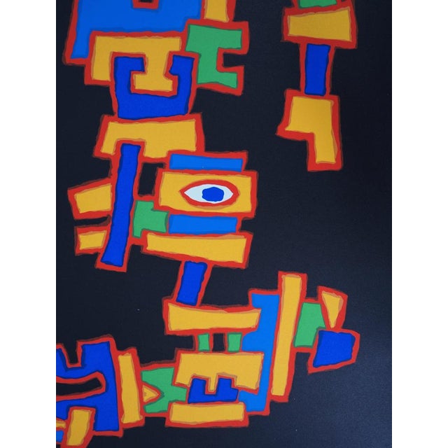 Jacques Soisson, Tour of the Aztecs, Original Signed Screenprint For Sale - Image 4 of 6