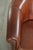 Sheepskin Club Armchair In Warm Cognac Color For Sale - Image 7 of 13