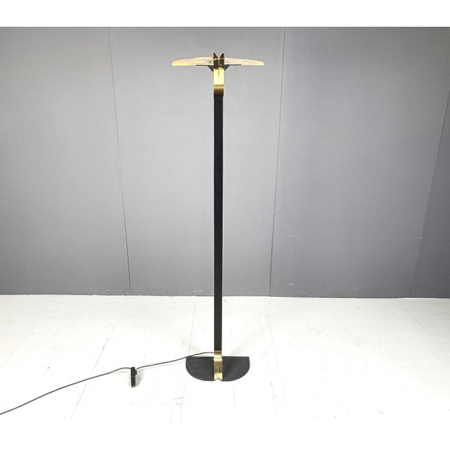 Vintage Murano Glass Floor Lamp, 1980s For Sale - Image 11 of 12