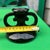 Black Milk Glass Pair of Candleholders For Sale - Image 11 of 11