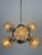 Space Age Brass Ceiling Lamp by Richard Essig, 1970s For Sale - Image 13 of 18