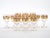 An exceptional set of twelve mid-20th century Tableware wine / water glass service by the renowned Belgian glassmaker Val...
