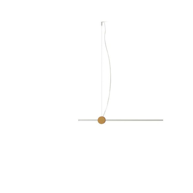 Not Yet Made - Made To Order Eitie Pendant Lamp in Modern Aluminium and Brass by Tobia Scarpa For Sale - Image 5 of 8