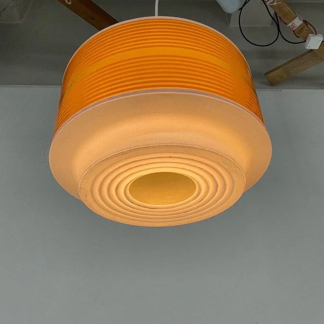 Plastic German Plastic Pendant, 1970s For Sale - Image 7 of 9
