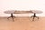 Wood Regency Carved Mahogany Double Pedestal Extension Dining Table by Old Colony, Newly Refinished For Sale - Image 7 of 13