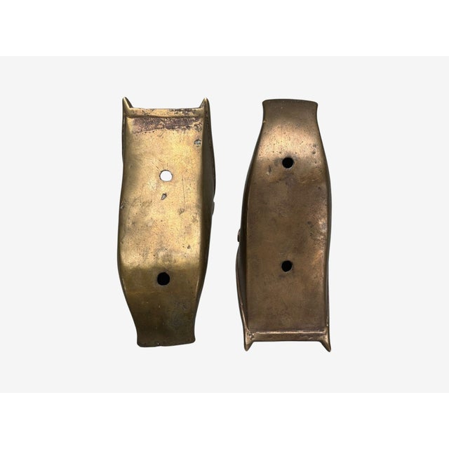 Edo Period, Bronze Japanese Samurai Stirrups, Japan, 18th C. For Sale - Image 12 of 12