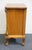 Vintage Antique Solid Maple French Provincial Rococo Revival 19" Cabinet Nightstand For Sale - Image 11 of 13