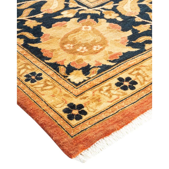 With an amalgam of sizes and aesthetic influences ranging from art deco to Rorschach and modernist, the rugs in the...