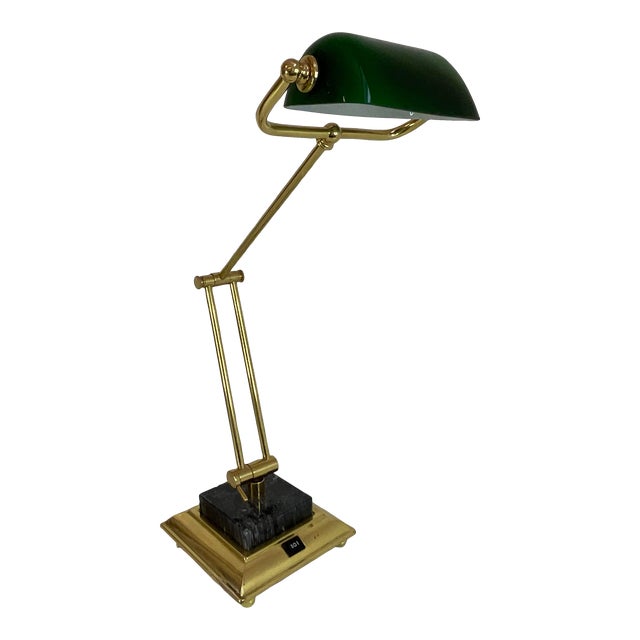 1950s Articulating Extra Tall Art Deco Bankers Desk Lamp Chairish