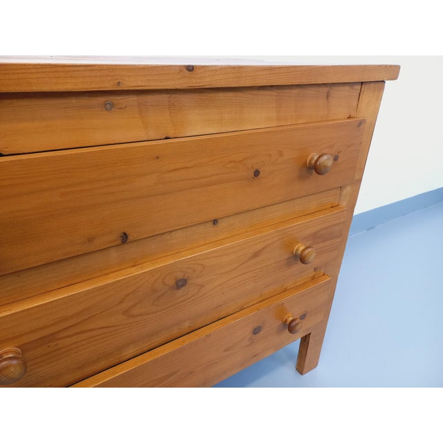 Vintage Pine Chest of Drawers, 1970s For Sale - Image 9 of 11