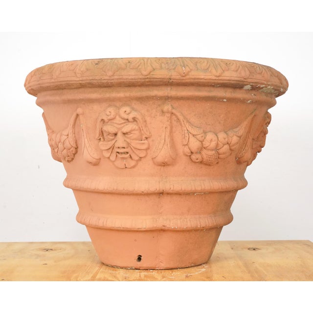 Traditional Mid 20th Century Reclaimed Italian Style Stone Garden Planter For Sale - Image 3 of 8