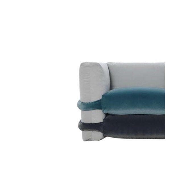 Pillow Sofa in Velvet by Muller Van Severen for BD Barcelona For Sale - Image 6 of 18