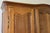 Vintage French Louis XVI Style Carved Oak 3-Door Wardrobe For Sale - Image 3 of 12