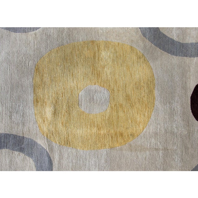 Vintage Tibetan Rug For Sale - Image 12 of 15