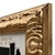 Contemporary Black and White Collage in Vintage Gold Frame For Sale In New York - Image 6 of 6