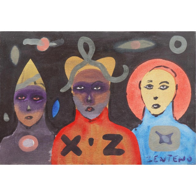 'Trinity' by Sergio Zenteno, 1994, Chicano Artist, Museum of Contemporary Art, Los Angeles, Mexico City For Sale