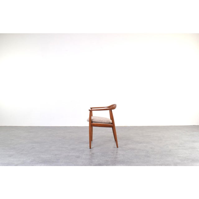 Niels Eilersen Mid-Century Modern Danish Armchair by Illum Wikkelsø for Niels Eilersen, 1960s For Sale - Image 4 of 13