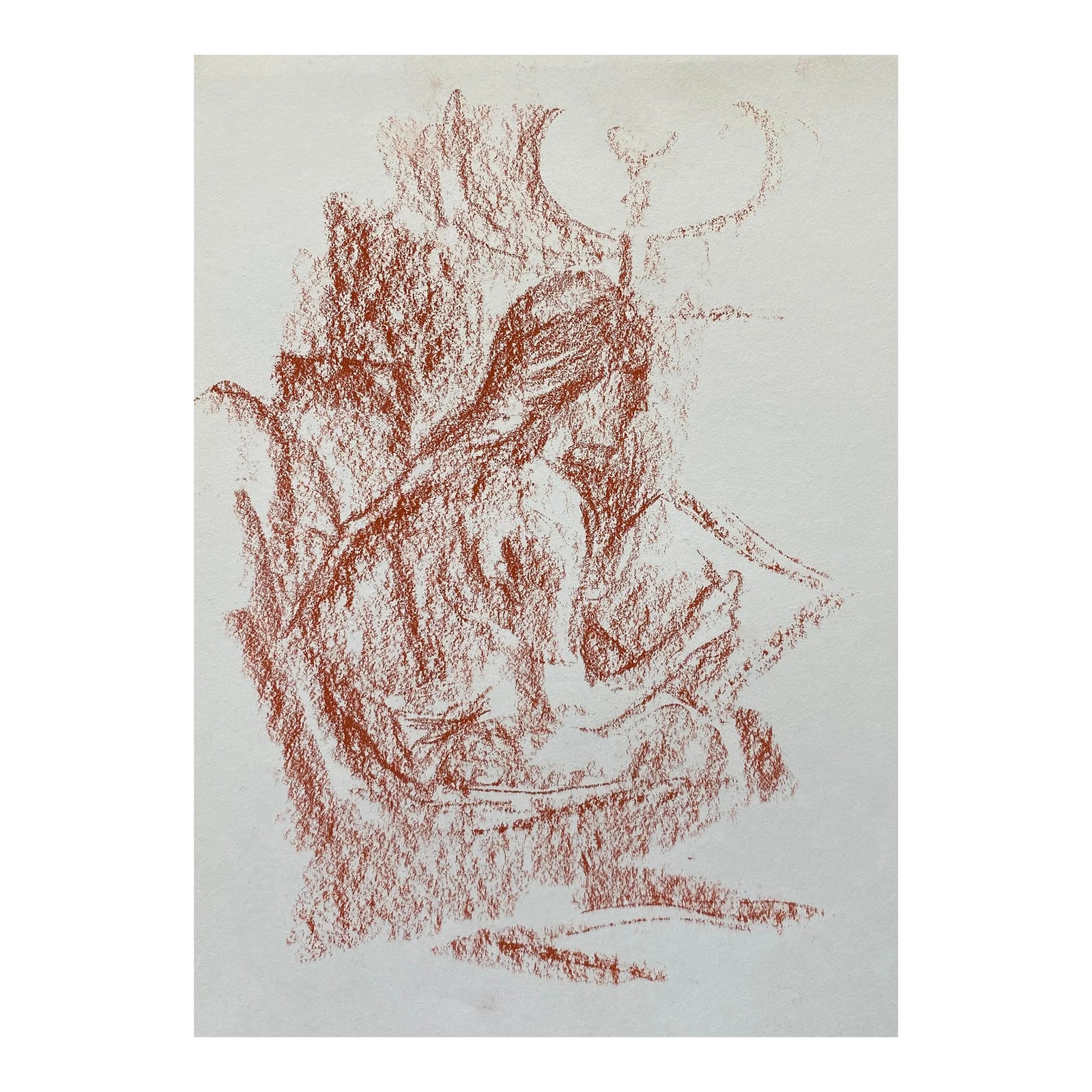 Ron Yrabedra Art Student Drawing Chairish