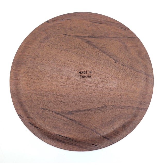 1960s Danish Teak Bentwood Tray For Sale - Image 10 of 11
