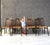 Vintage Teak and Cord Dining Chairs, 1960s, Set of 8 For Sale - Image 10 of 11