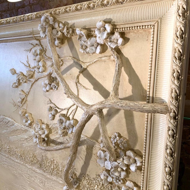 Original 3D Relief Plaster Wall Sculpture Chairish