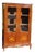 Small Louis XV Marquetry Display Case, 1950s For Sale