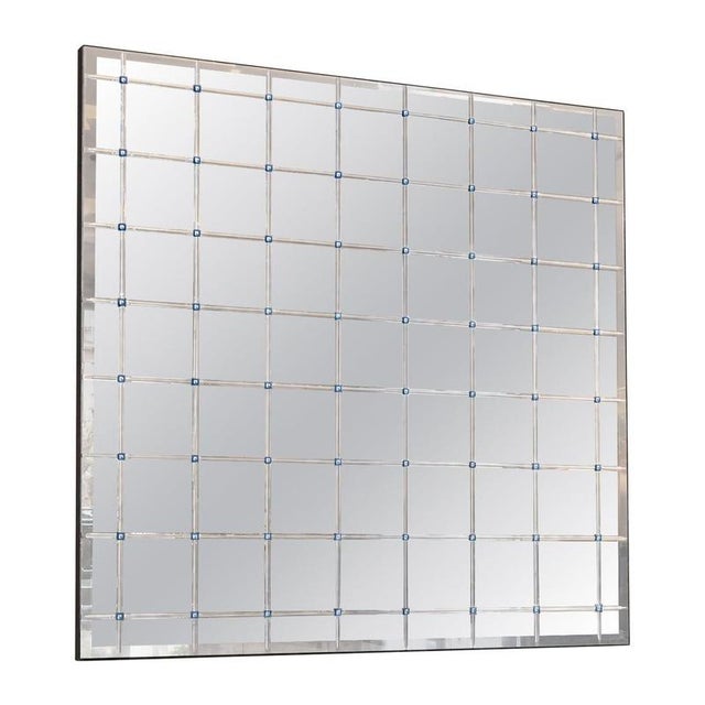Belcanto Silver Mini Modular Wall Mirror by GTG Design Couture For Sale - Image 13 of 13