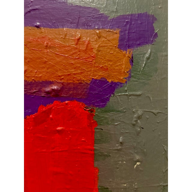 Original Abstract Expressionist Painting in Gallery Frame For Sale - Image 11 of 13