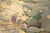 J. Hohenberger Original Artist Signed "January" Lithograph in Carved Giltwood Frame For Sale In South Bend - Image 6 of 13
