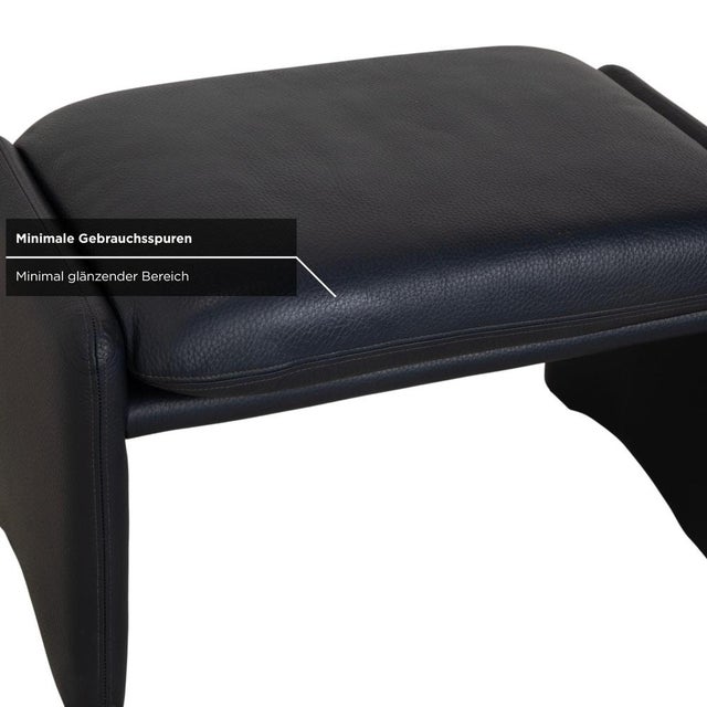 City Ottoman in Leather from Erpo For Sale - Image 4 of 10