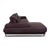 Leather Chrome Harry Corner Sofa in Bordeaux Aubergine with Manual Function from Ewald Schillig For Sale - Image 14 of 18