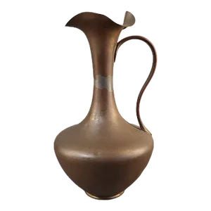 Antique Arts & Crafts B&h Bradley and Hubbard Copper & Brass Pitcher