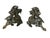 Pair Oriental Stone Carved Ram Wine Cup Holder Shaped Display Figures For Sale - Image 9 of 10