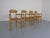 Set of 4 armchairs by Rainer Daumiller in solid pine from the 1970s. I have official proof of authenticity such as vintage...
