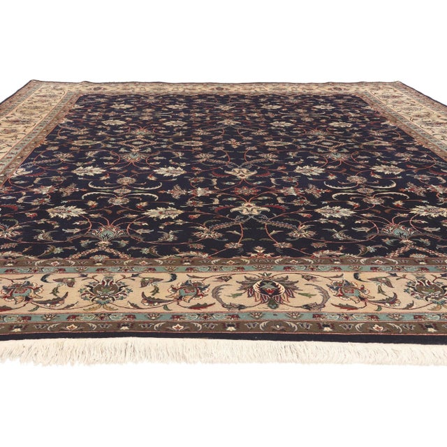 Baroque Late 20th Century Late 20th Century Vintage Pakistani Rug - 09'02 x 11'10 For Sale - Image 3 of 9