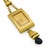 1970s Boucheron Diamond Onyx 18k Yellow Gold Chatelaine Watch Necklace For Sale In Los Angeles - Image 6 of 8