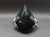 Andrew Shea 1993 Signed Amethyst Large Art Glass Pyramid Sculpture. Measures approximately 6 1/4" long, 6 1/4" wide, 7" high.