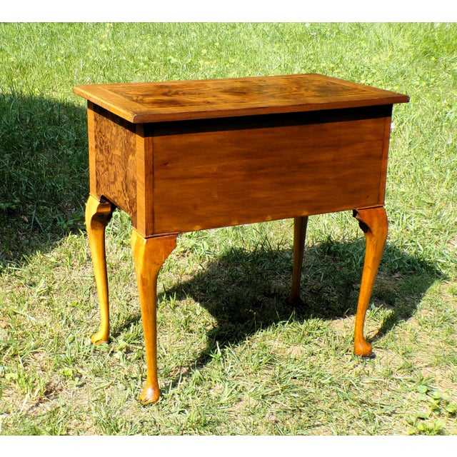 Antique Georgian Revival Server Hallway Table Lowboy Dressing Table For Sale - Image 10 of 11