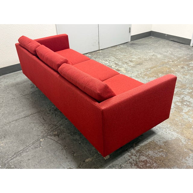 Crate & Barrel Milo Baughman for Crate & Barrel Model 855 Design Classic Sofa For Sale - Image 4 of 12