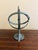 Metal Late 20th Century Rustic Verdigris Iron Armillary Sphere – European Garden Accent For Sale - Image 7 of 9