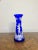 Late 19th Century Antique Mary Gregory Blue Glass Vase, 1890 For Sale - Image 5 of 5