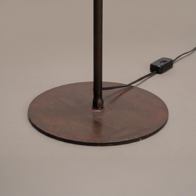 Modern Mesh Candelabra Floor Lamp by José Esteves, France For Sale - Image 3 of 6