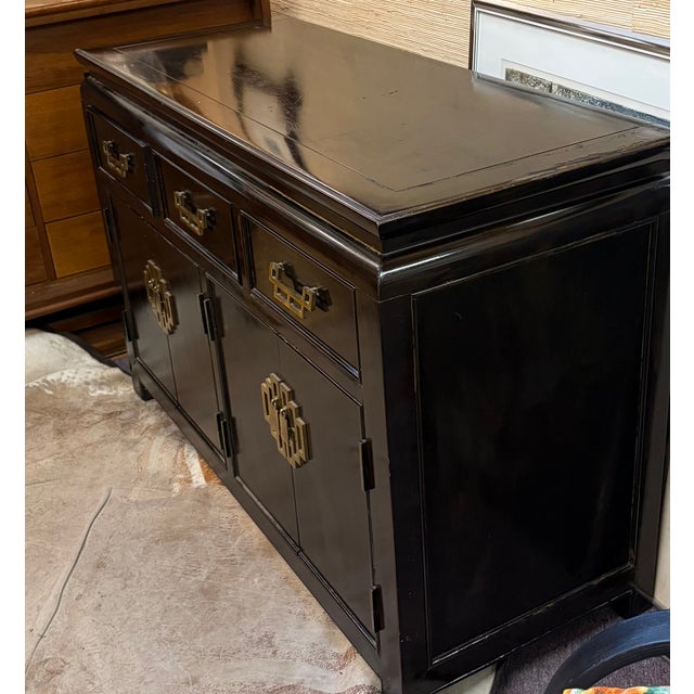 Mid Century Designer Raymond Sobota Buffet, Credenza - Chin Hua - For Century Furniture, Signed For Sale - Image 10 of 14