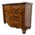 French Provincial 1980s Henredon French Provincial Burl Walnut Three-Drawer Marble Top Serpentine Commode Chest / Dresser For Sale - Image 3 of 12