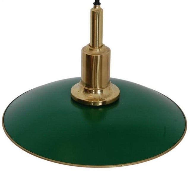 Green PH 3/2 Pendant by Poul Henningsen, 1990s For Sale - Image 3 of 8