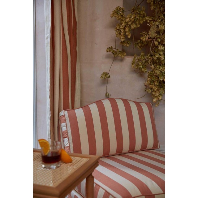 Textile Ginger Felix Slipper Chair by Ceraudo For Sale - Image 7 of 8