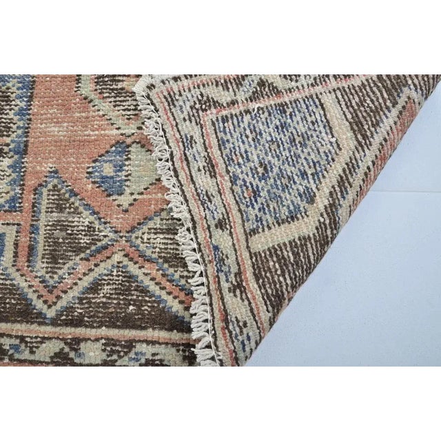 Faded Geometric Area Rug, 1960s, in Flawless conditions. Designed 1960 to 1969