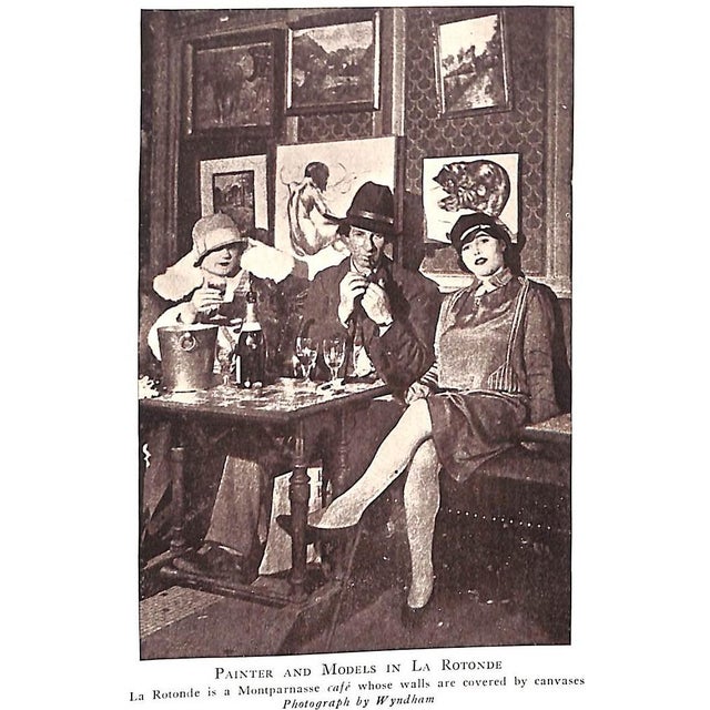 "Paris Salons Cafes, Studios: Everything About Everybody in Paris" 1928 Huddleston, Sisley For Sale - Image 9 of 12